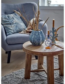 Кръгла масичка за кафе от декор от екзотична дървесина в тъмно естествен цвят ø 60 cm Emmett – Bloomingville