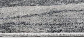 Тъмно сив дизайнерски килим с абстрактен модел Ширина: 60 ​​см | Дължина: 100 см