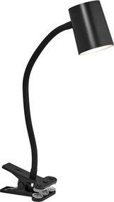 Osram - Настолна лампа с щипка DESK LINE 1xGU10/9W/230V черна