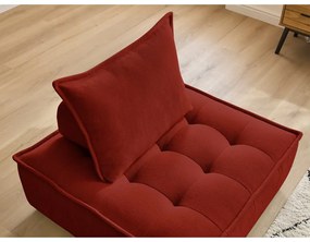 Шенилово кресло в тухлен цвят Elisa – Bobochic Paris