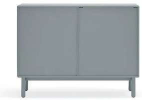 Син/сив нисък скрин 120x90 cm Corvo – Teulat