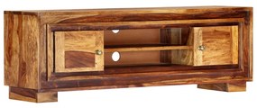 248000 vidaXL ТВ шкаф, 118x30x40 cм, акациево дърво масив