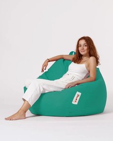 Градински пуф Premium XXL, цвят Тюркоаз