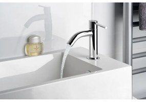 Вентил за мивка в лъскаво-сребрист цвят Small – Sapho