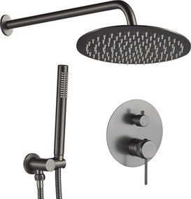 Душ система за вграждане Rea Lungo Grip Gun Grey