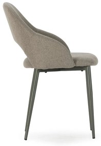 Зелени тапицирани трапезни столове в комплект 2 бр. Lia – Marckeric