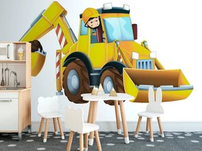 Тапет – Детски багер