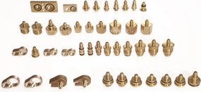 Адаптери за промиване на климатици, голям комплект XXL от 78 части TA1016