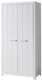 Бял гардероб , ширина 99 cm Erik - Vipack