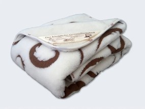 Многослойна завивка Merino Brown с камилска вълна, мерино и кашмир