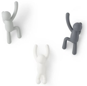 Пластмасови куки за стена в комплект от 3 броя Buddy - Umbra