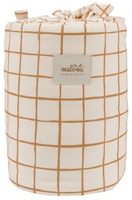 Калъф за матрак за детско легло 210 cm Camel Check - Malomi Kids