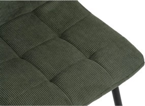 Зелени тапицирани трапезни столове в комплект 2 бр. Moseby – Bonami Essentials