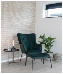 Фотьойл от зелено кадифе Glasgow - House Nordic