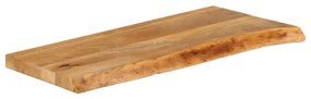 370465 vidaXL Плот за маса, жив ръб, 70x20x3,8 см, масивно дърво манго
