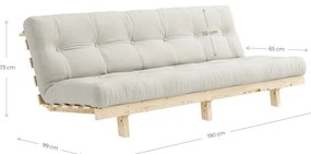 Променлив диван Бежов Lean Raw - Karup Design