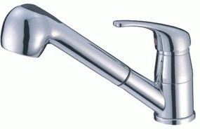 Смесител за кухня "ХИЛДА" ICF 7882265, месингов, хром, 14.1x8см