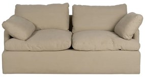 Бежов ленен диван 180 cm – Ixia