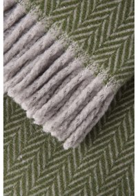 Зелено одеяло със съдържание на памук , 140 x 180 cm Skyline - Euromant