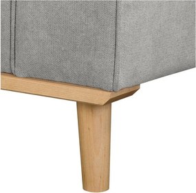 Светлосив диван 193 cm Beata - Ropez