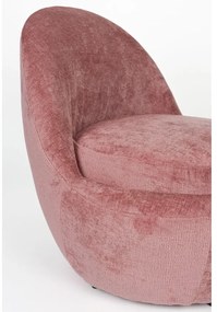 Розово кресло Nash – White Label