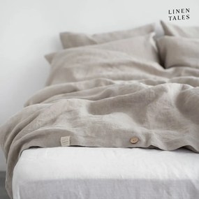 Кремаво спално бельо спално бельо за единично легло 135x200 cm - Linen Tales
