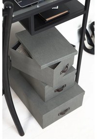 Кутии за съхранение с капак в комплект от 3 Inge - Bigso Box of Sweden