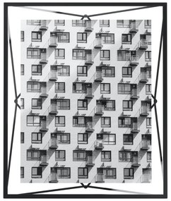 Черна метална стояща/висяща рамка 25x30 cm Prisma – Umbra