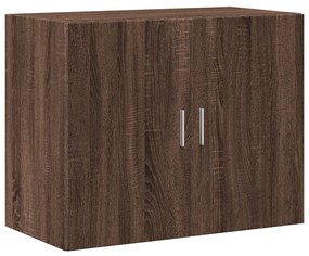 846137 vidaXL Стенен шкаф, кафяв дъб, 80x42,5x64 см, инженерно дърво