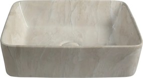 Бежова керамична мивка 47,5x37,5 cm Dalma – Sapho