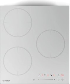 Klarstein Delicatessa Индукционен плот, 45 см, 6600 W, 3 нагреваеми плочи, Slider-Control, Boost