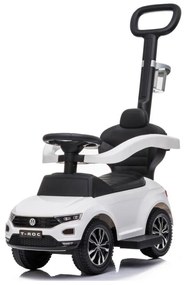 Push автомобил Volkswagen 3в1 2xAA бял/черен