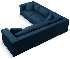 Син променлив ъглов диван Esther – Milo Casa