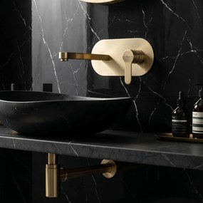 Смесител за вграждане REA Arcos Brush Gold