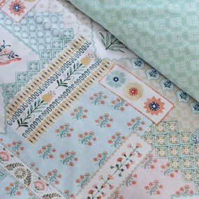 Двойно 3 части спално бельо 200x200 cm Folk Patchwork – Catherine Lansfield