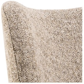 Бежово кресло от букле Elmont – Actona