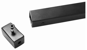 Черна закачалка за дрехи Conter - CustomForm