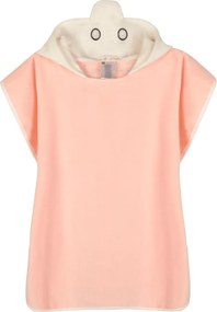 Розово памучно детско пончо Lola – Good Morning