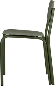 Зелен градински стол метален Kei – noo.ma