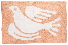 Прасковен килим за баня 50x80 cm White Dove – Rex London