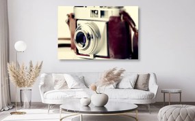 Картина на платно – Стилен ретро фотоапарат