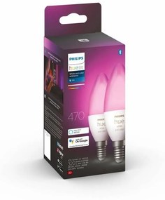 LED крушка Philips Paquete doble E14 Бял G E14 470 lm (6500 K) (2 броя)