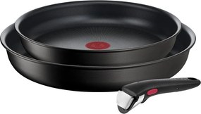 Тигани с незалепващо покритие и подвижна дръжка 2 бр. ø 26 cm Ingenio Unlimited L7639032 – Tefal