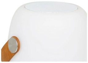 LED преносимо външно осветително тяло с таймер/с високоговорител с USB ø 18 cm Cardiff – House Nordic