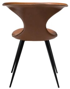 Кафяв стол от изкуствена кожа Flair - DAN-FORM Denmark
