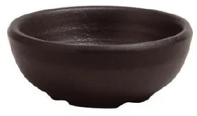 Horecano - Меламинова купа за ориз / месо / супа ф10см черна-SHIBUI-(520704BK)