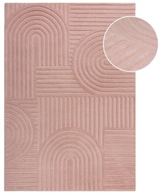 Розов вълнен килим , 160 x 230 cm Zen Garden - Flair Rugs