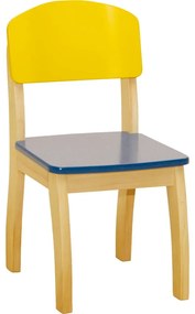Жълт детски стол – Roba
