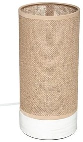 Настолна лампа atmosphera Elva, 27 cm, Естествено дърво