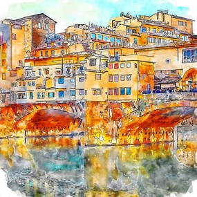 Картина 90x90 cm Florence - Fedkolor